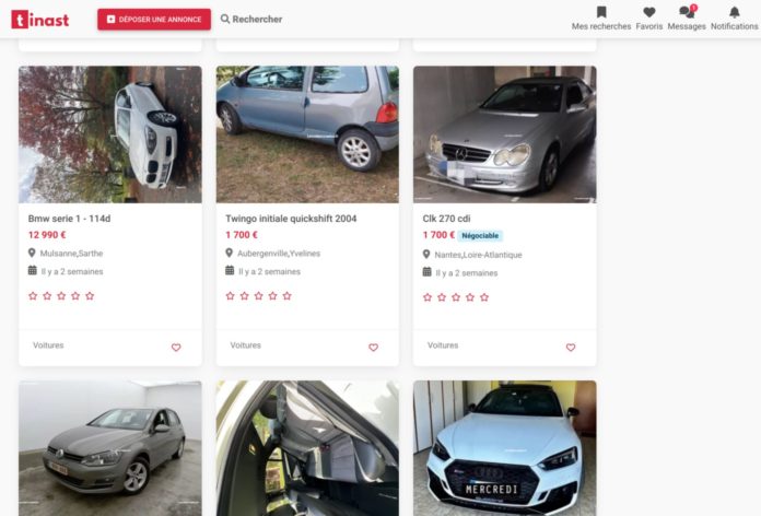 image Voitures d'occasion autour de moi sur Tinast